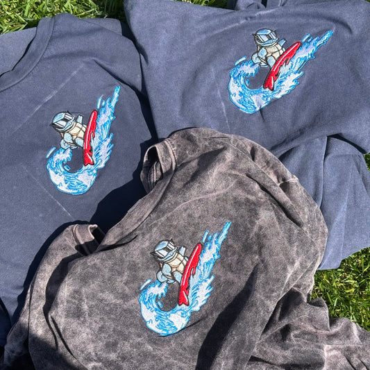 Custom Embroidered Turtle Hoodie, Sweatshirt, & Tee