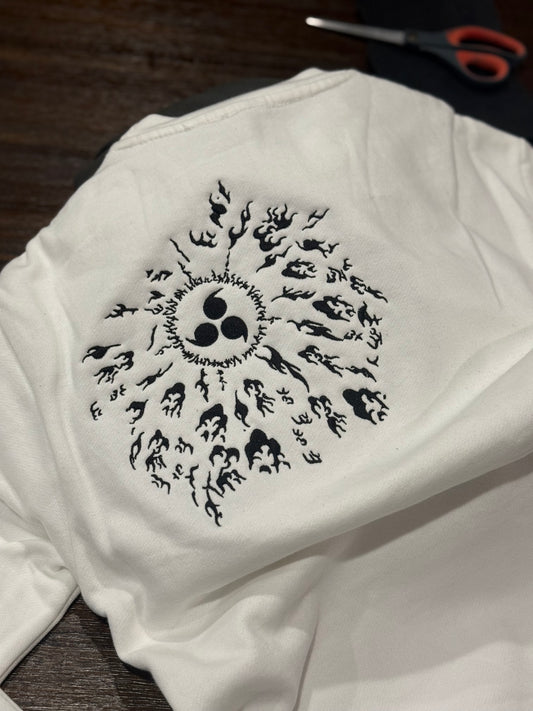 Embroidered Curse Mark Hoodie, Sweatshirt, & Tee