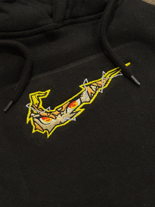 Embroidered Electric Swoosh Hoodie, Sweatshirt, & Tee