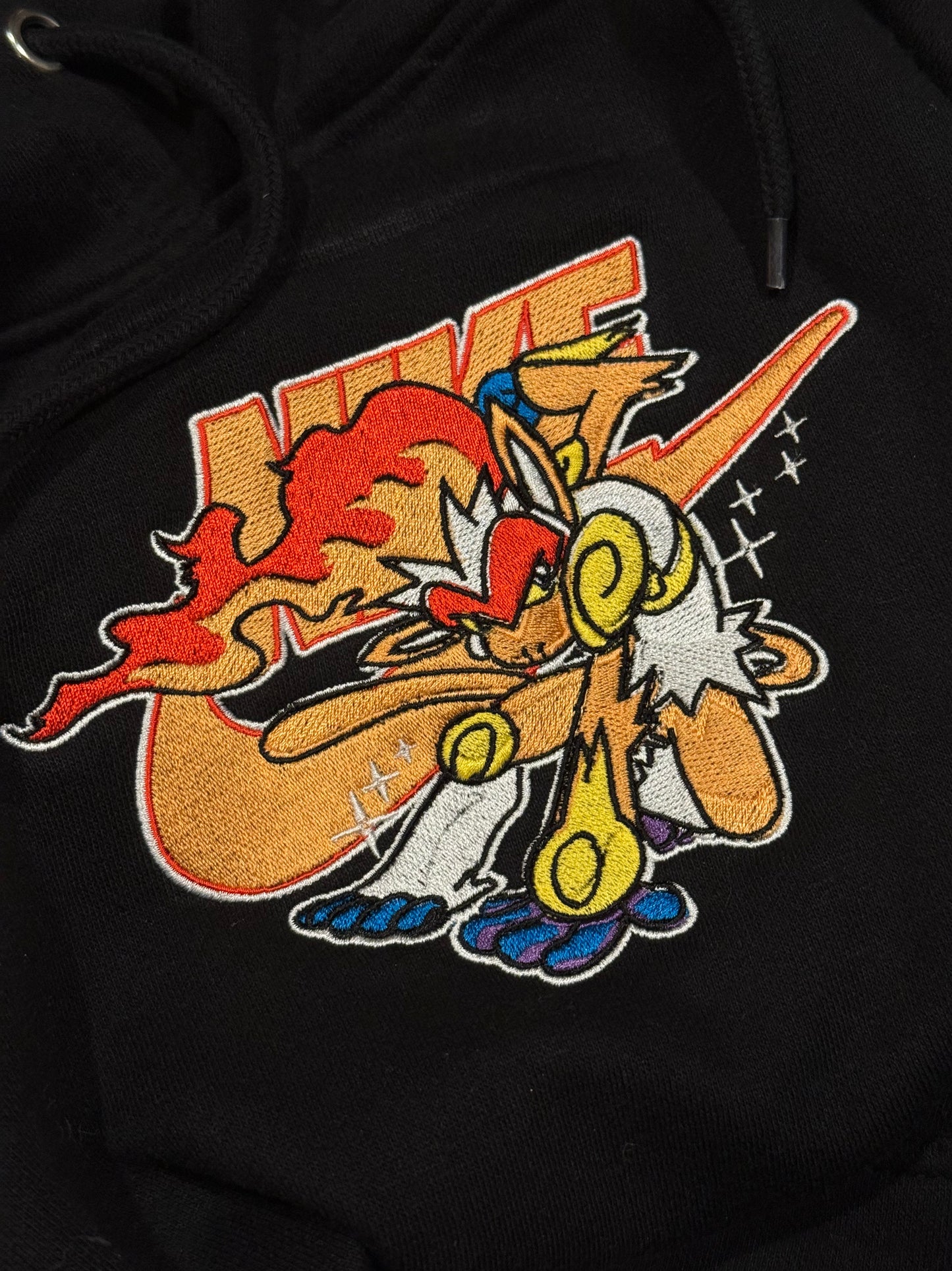 Embroidered Fire Ape Collab Hoodie & Sweatshirt