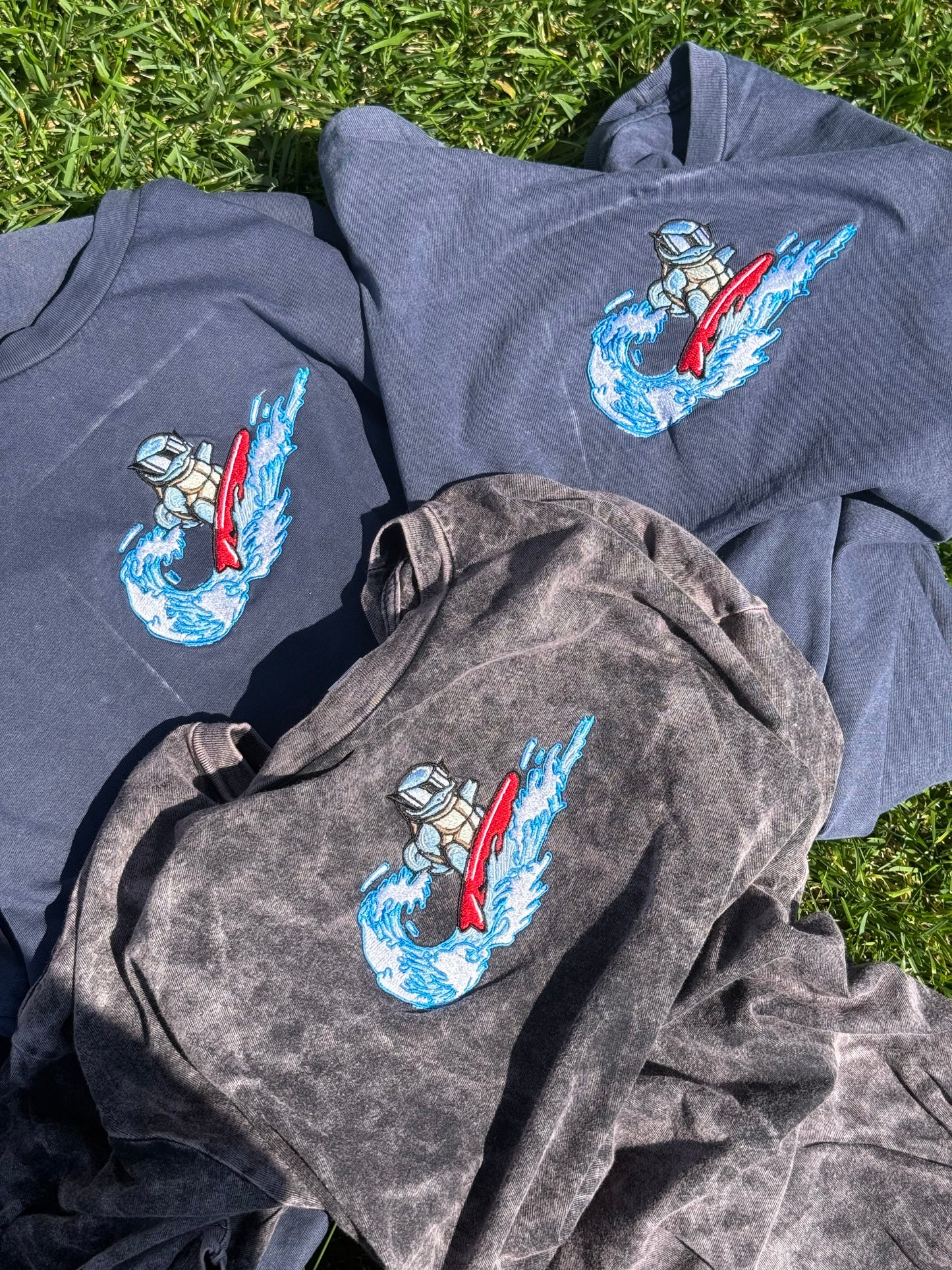 Custom Embroidered Turtle Hoodie, Sweatshirt, & Tee