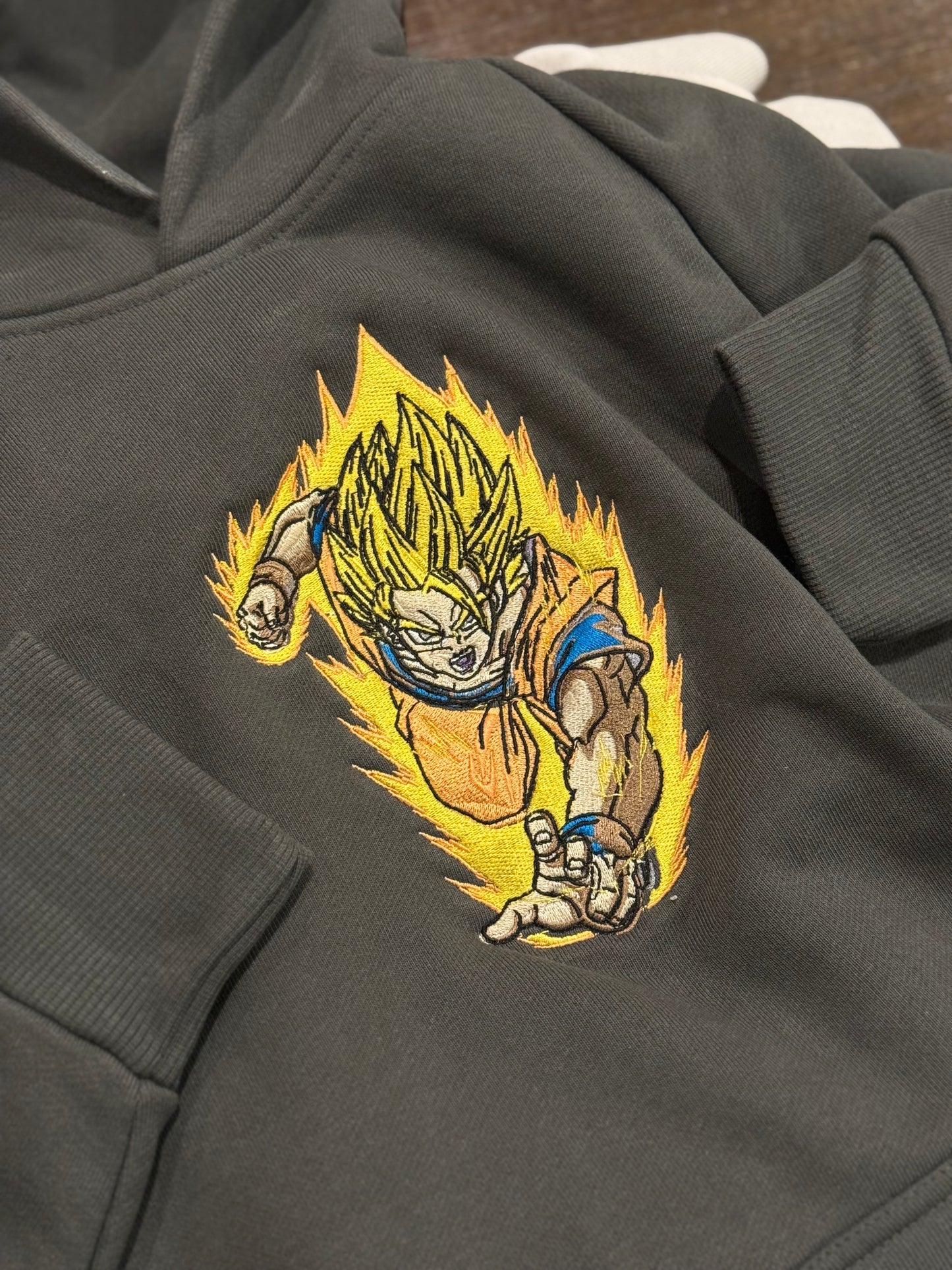 Embroidered Anime Hero Hoodie & Sweatshirt