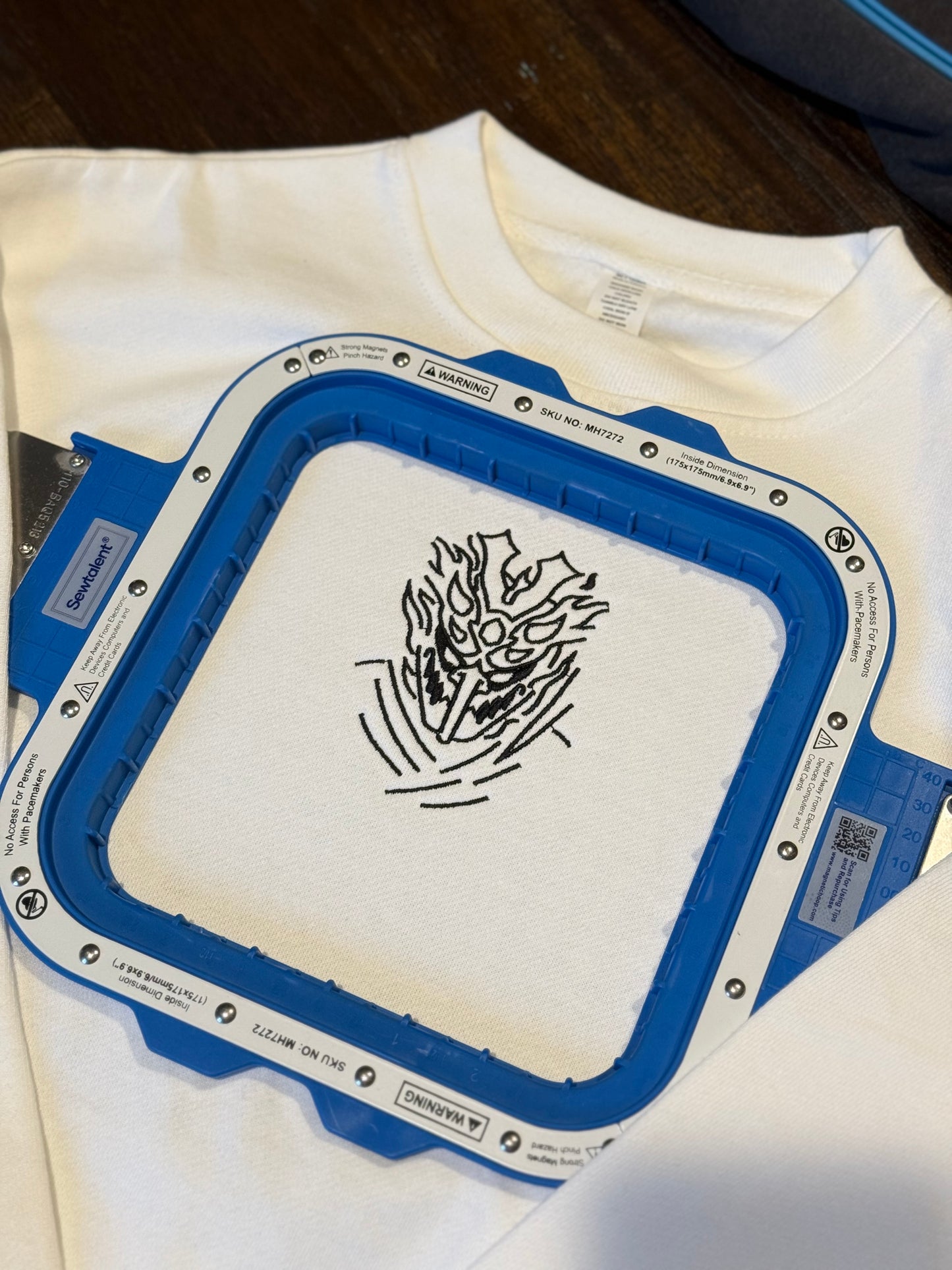 Embroidered Curse Mark Hoodie, Sweatshirt, & Tee