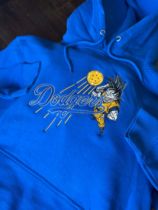Embroidered Baseball Anime Hoodie & Sweatshirt