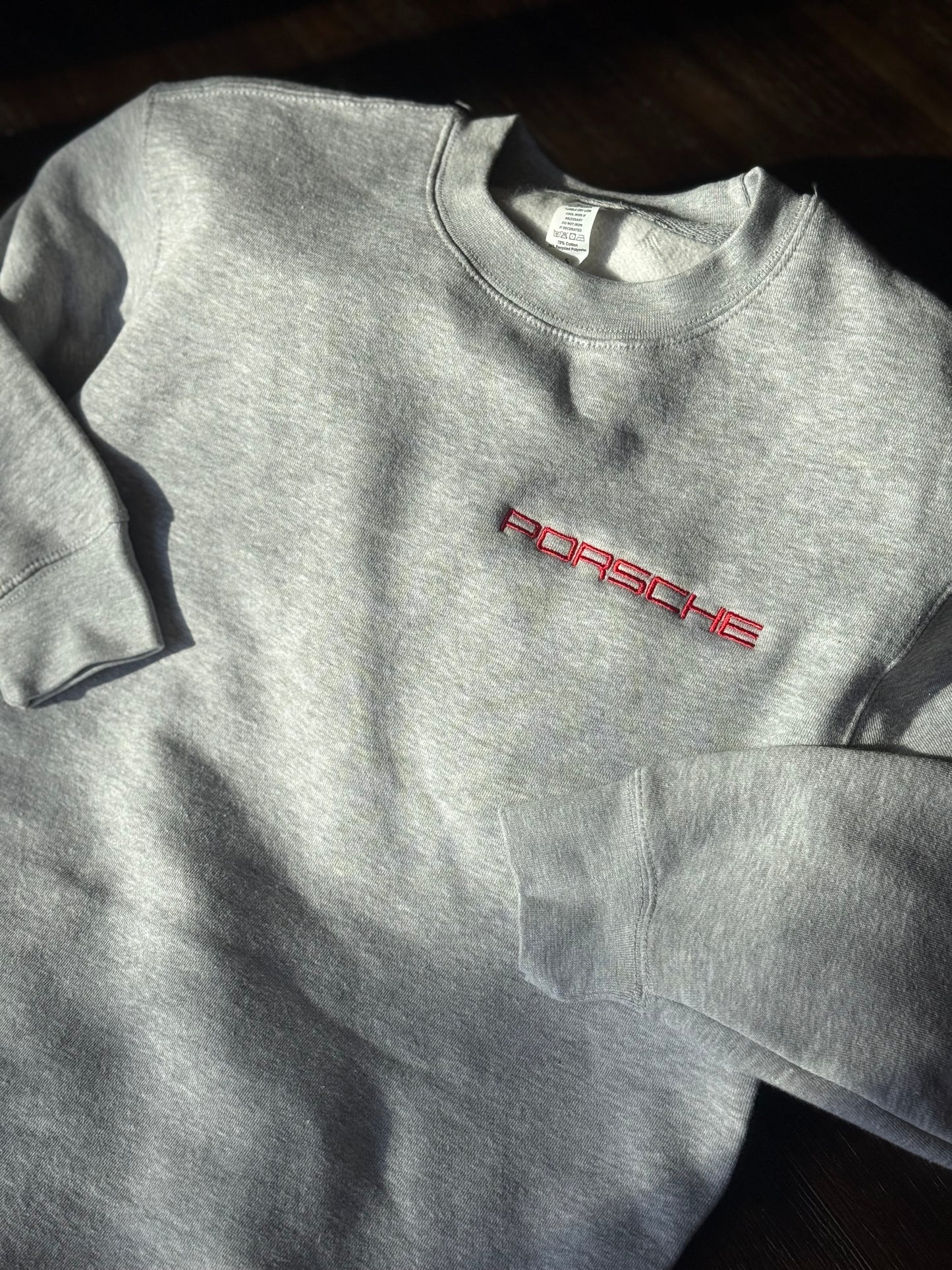 Vintage Embroidered Luxury Car Logo Hoodie, Tee & Sweatshirt