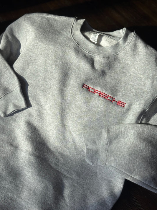 Vintage Embroidered Luxury Car Logo Hoodie, Tee & Sweatshirt