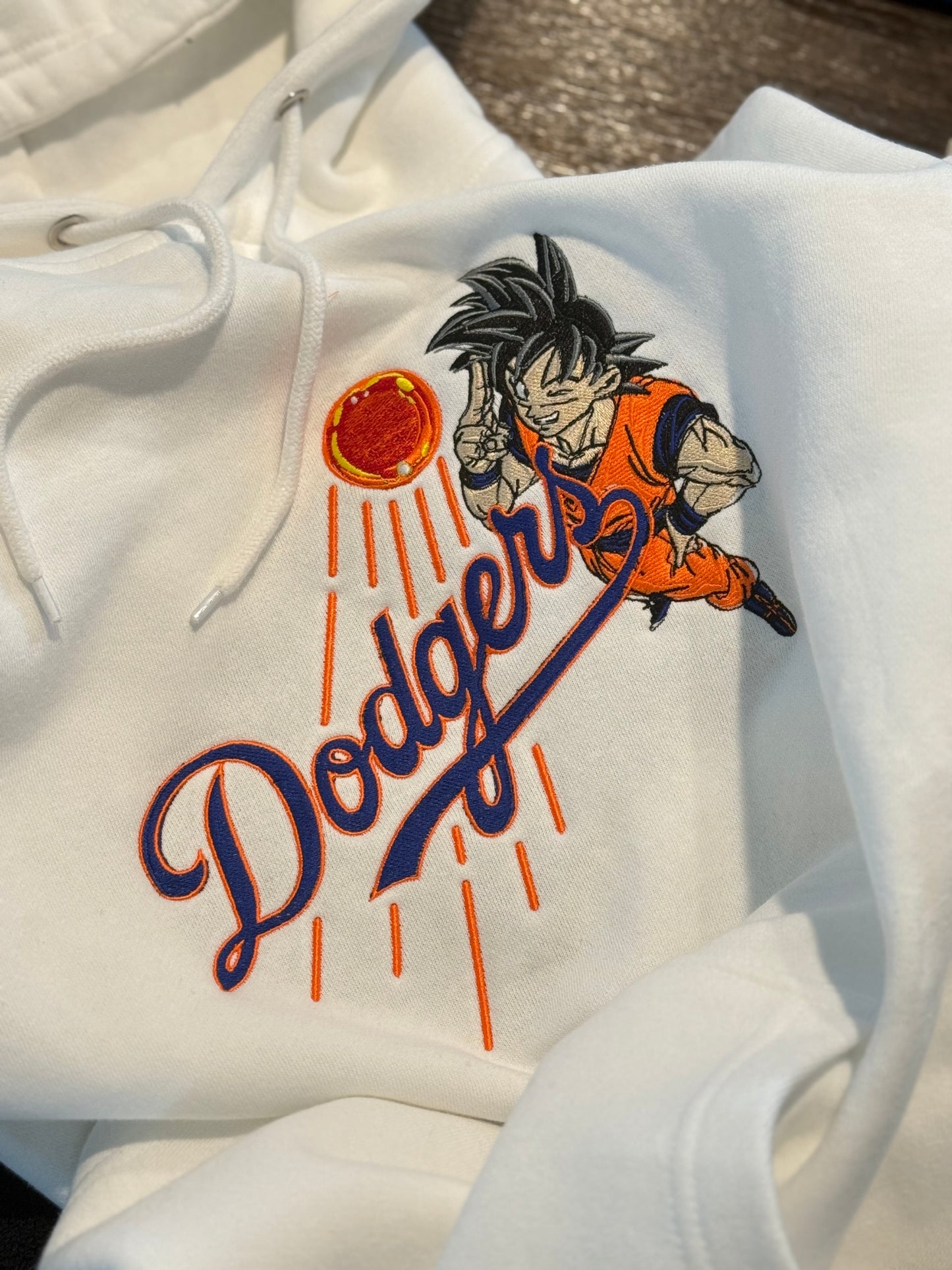 Embroidered Baseball Anime Hoodie & Sweatshirt