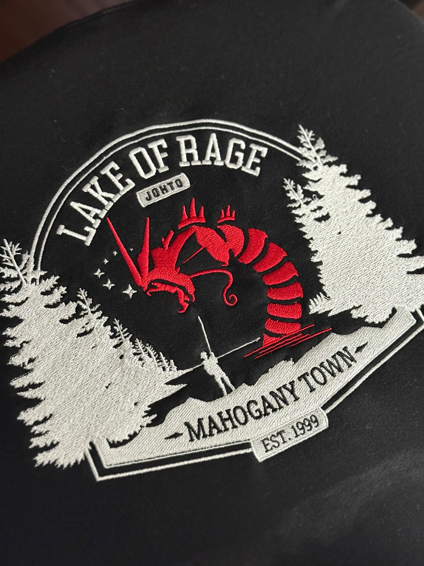 Embroidered Lake of Rage Hoodie & Sweatshirt