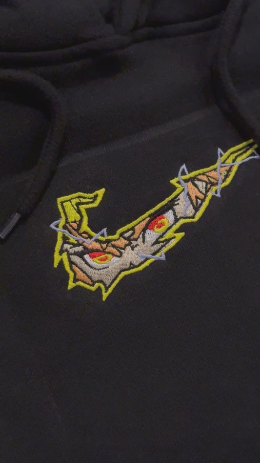 Embroidered Electric Swoosh Hoodie, Sweatshirt, & Tee