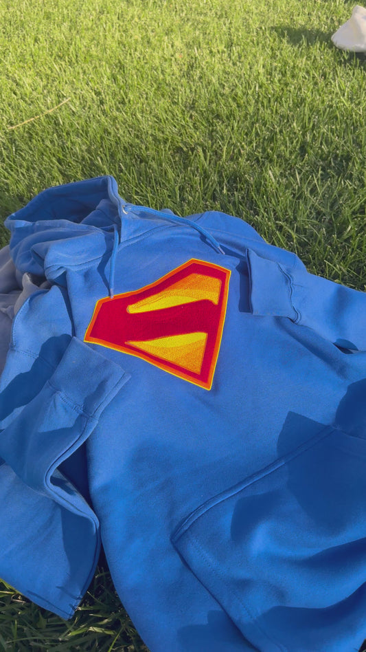Embroidered Superman Corenswet Hoodie & Sweatshirt