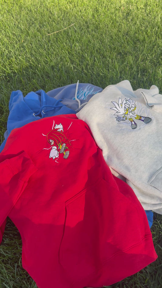 Embroidered Knuckles Hoodie, Sweatshirt, & Tee