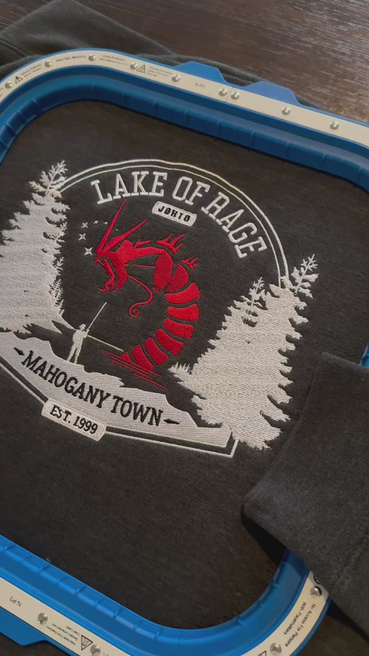 Embroidered Lake of Rage Hoodie & Sweatshirt