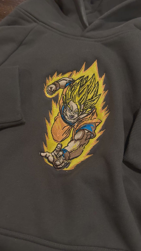 Embroidered Anime Hero Hoodie & Sweatshirt